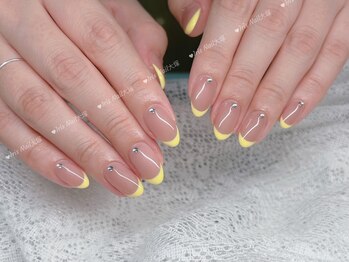 春にぴったりのイエローフレンチ