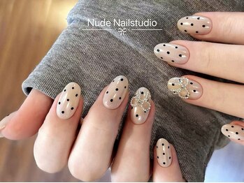 ヌード ネイルスタジオ 船橋店(Nude Nailstudio)/パラジェル/長さだし/オフのみ