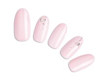 プラスネイル 北千住東口店(PLUS NAIL)/【268】シンプル×ラメ￥5,489