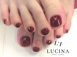 YA -137 ボルドー大人上品フット