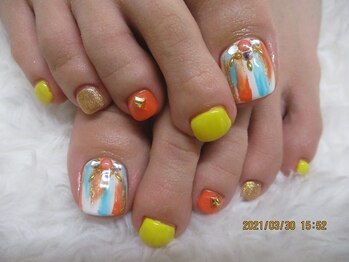 トータルビューティーサロン ビーナス(Venus)/カラフルネイル