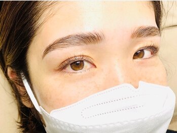 アイラッシュサロン ノット(EYELASH SALON KNOT)の写真/《垢抜けトレンド眉×まつ毛の専門サロン》ブロウラミネーション取り扱い◎マスク生活でもお洒落な印象に♪