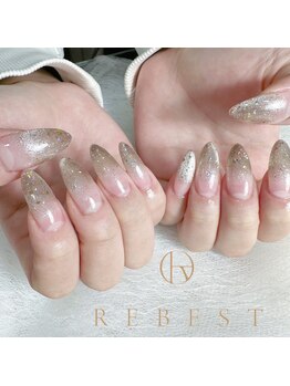 リーベスト 四条畷店(REBEST)/ラメグラデーション