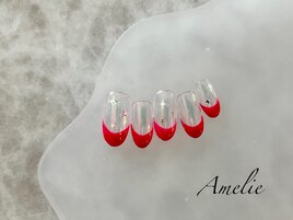 オーロラ/フレンチ/キラキラ