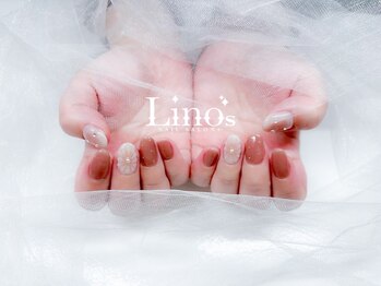 リノズネイルサロンプラス(Lino's Nail Salon +)/ぷっくりお花ネイル☆