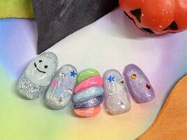 ハロウィンネイル