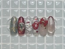 ジョアネイル(JOA Nail)/冬/溶けかけキティー雪だるま