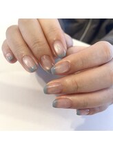 ネイルコーボー ムー(nail×covo=Mu.)/french☆