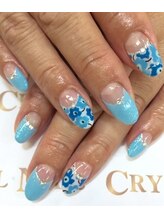 クリスタルネイル ボンベルタ橘店(CRYSTAL NAIL)/マリメッコネイル
