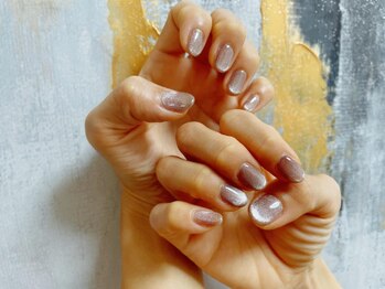 キキネイル たまプラーザ店(kikinail)/秋色マグネットネイル