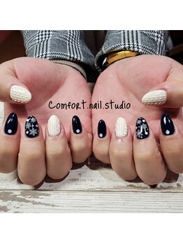 コンフォートネイルスタジオ(comfort nail studio)/定額ネイルの色違い☆