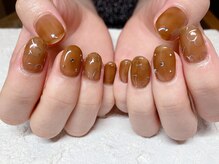 コーシェリ(koselig)/シアーブラウン×ハート