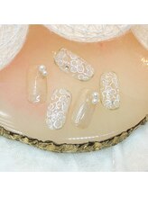 ベリー(berry)/定額¥7500 手書きレース