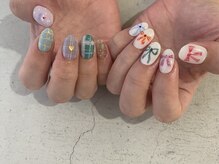 プラス サード(Plus 3rd)/チェック×リボン bymarina.a