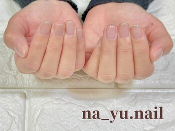 ナユネイル(na_yu.nail)/自爪風クリアネイル 189