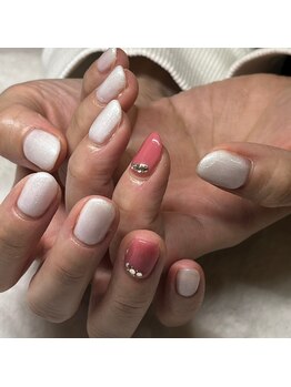 ウェリネイルサロン(WelinailSalon)/３級ネイリスト限定　3980円