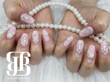 ネイルサロンレイアス(RAYAS)/ハート×リボンネイル