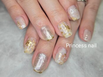 プリンセスネイル(Princess nail)/フラワーウエディング12,700