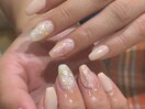 シンプルネイル　ネイル大宮