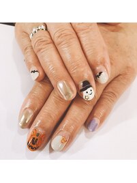 ハロウィンネイル☆
