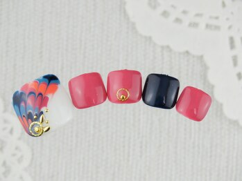 シシ(SiSi)/#フット　#ピーコック