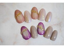 ブリオン 六本松店(Bullion)/ミラーリングネイル