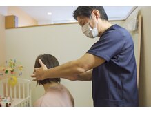 こおりやま整体院/特徴３　軽く触れる程度の施術法