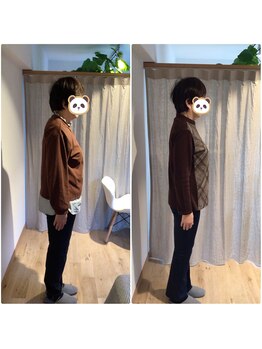 ヨウジョウ サロン ウェル 鴨池院(YOUJOU salon WELL)/姿勢も美しく！
