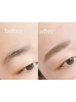 アイブロウメニューがあるサロン