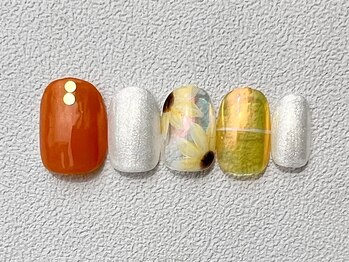カラ ネイル 中津店(calla nail)/向日葵