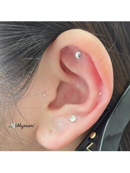 アリッサム(Alyssum)/耳ツボジュエリー