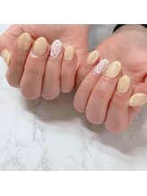 ブラン(blanc)/レースアートネイル