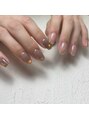 ニュアーズネイル(nuas nail)&nbsp;マグネット×もやもやミラーアート♪