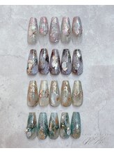 クリーム(Nail Atelier CREAM)/【season'sニュアンス定額】9月