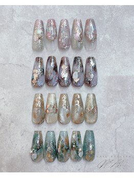 クリーム(Nail Atelier CREAM)/【season'sニュアンス定額】9月