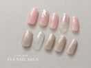 シンプルラメネイル