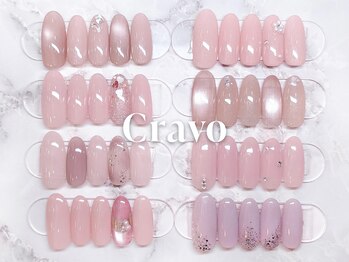 ネイルサロン クラーヴォ(cravo)の写真/【ご新規限定クーポン有!!オフ込・ケア付】当サロンならではのシンプルにしかない魅力を最大限引出します★