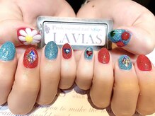 プロフェッショナル ネイルサロン ラヴィアス(LAVIAS)/【ジェル】お好きなアート6本
