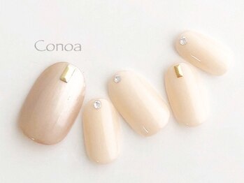 コノア(conoa)/シンプルストーンネイル