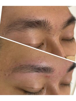 ゴリラアイブロウ 旭川店/おでこ・こめかみのWax脱毛も！