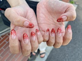 ラメグラデーション