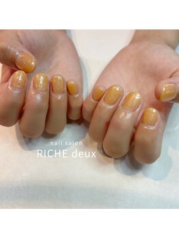 リッシュ ドゥ(RICHE deux)/秋の金木犀ワンカラー!