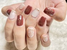 フォルサ(Forca)/テラコッタワンカラー秋ネイル