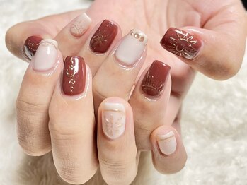 フォルサ(Forca)/テラコッタワンカラー秋ネイル