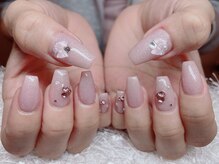 レアネイル 新宿(le'a nail)/ピンクネイル