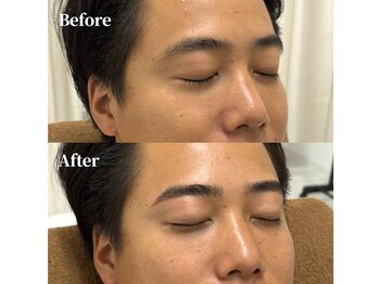 メイククラッシュ 錦糸町(Make●Crush)の写真/自然な毛流れ×ダメージレス!今話題の「張り付かない眉毛パーマ」導入してます!細眉・薄眉が気になる方へ♪
