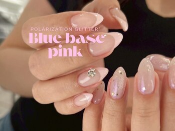 ノウェム(novem)/ピンクフレンチネイルと星☆