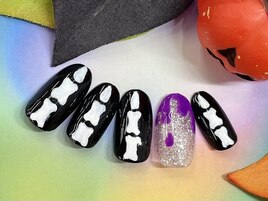 ハロウィンネイル