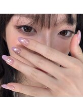 ピンキーネイル(Pinky Nail)/マグネット+カラグラデ-ション