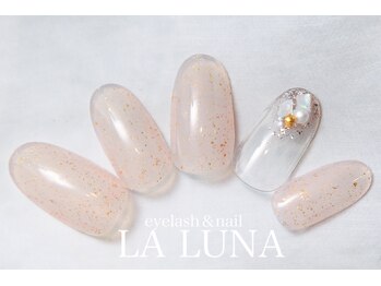 ラルナ ネイルアンドアイラッシュサロン(LA LUNA nail & eyelash salon)/26年5月6月◇定額ナチュラル◇